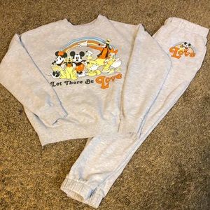 Grey Disney Sweatsuit!